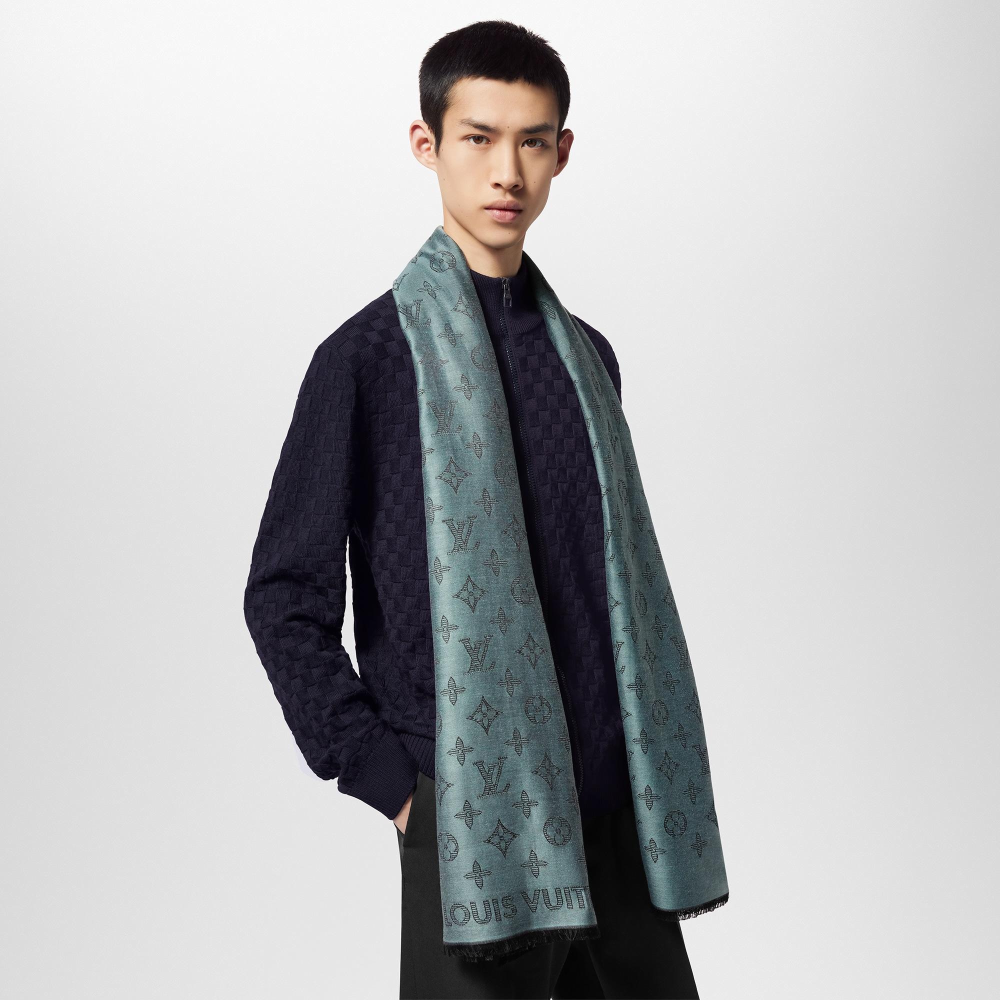 모노그램 섀도우 (Monogram Shadow) 스톨
