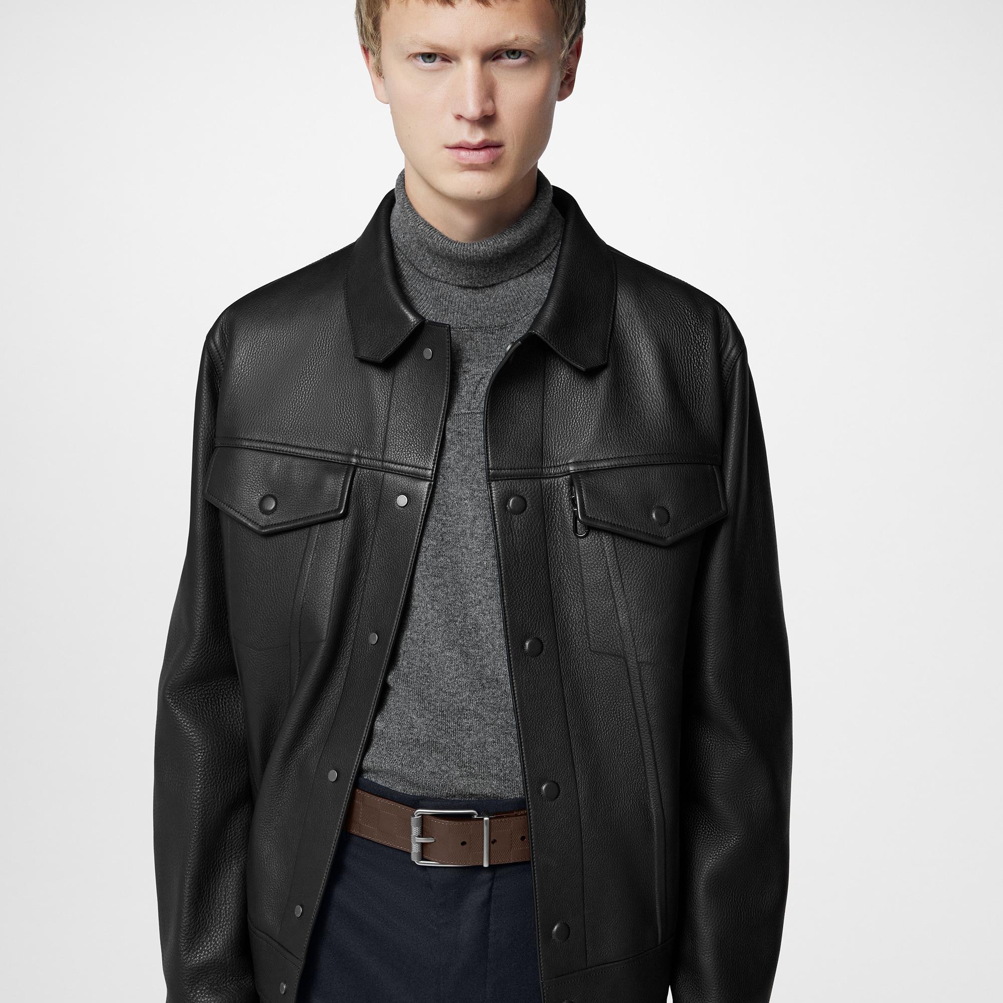 다미에 프린트 리버서블40MM 벨트