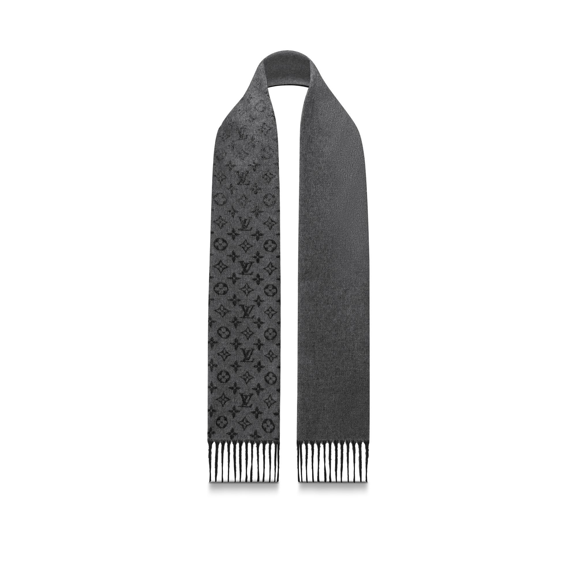 모노그램 그라디언트 스카프