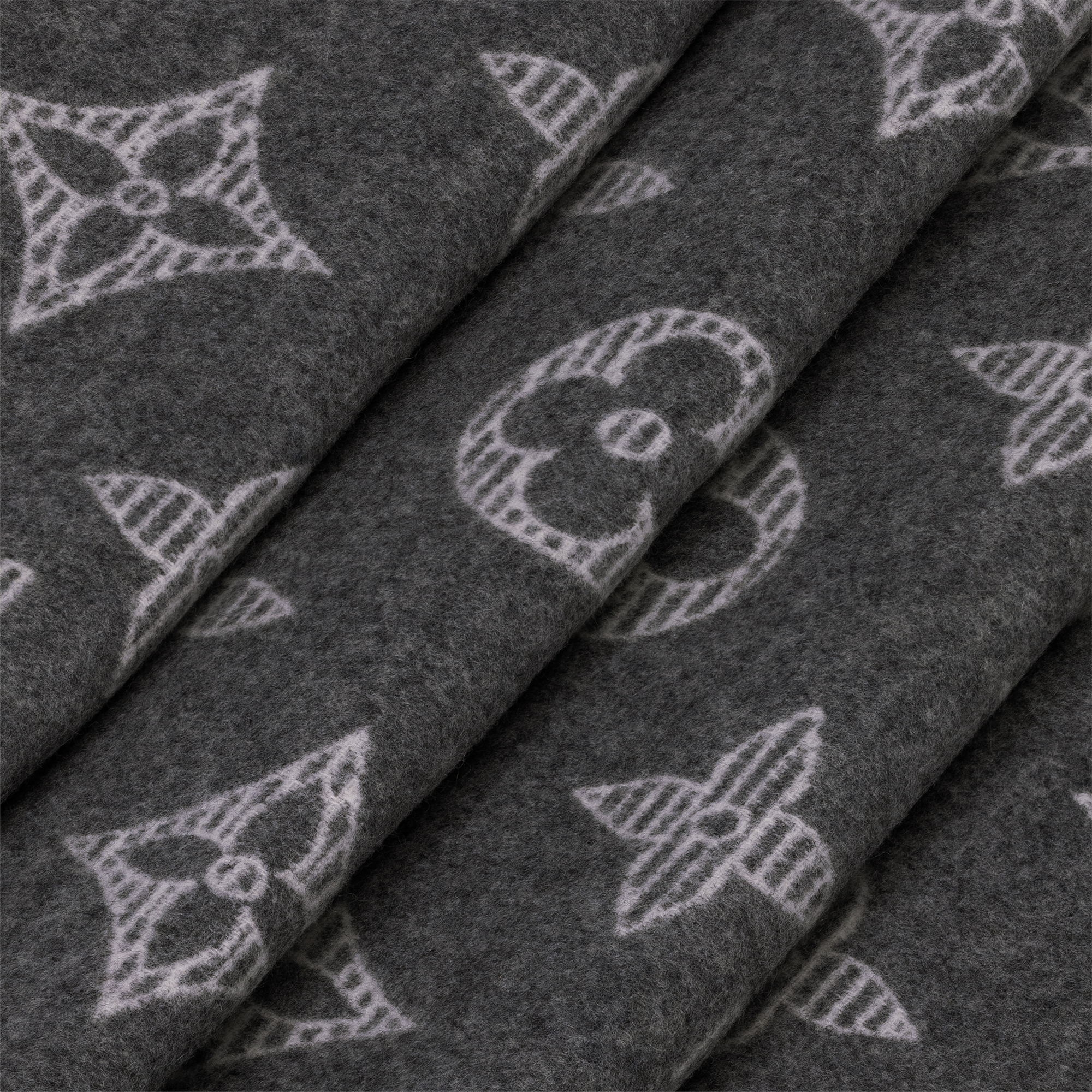 모노그램 섀도우 (Monogram Shadow) 스카프