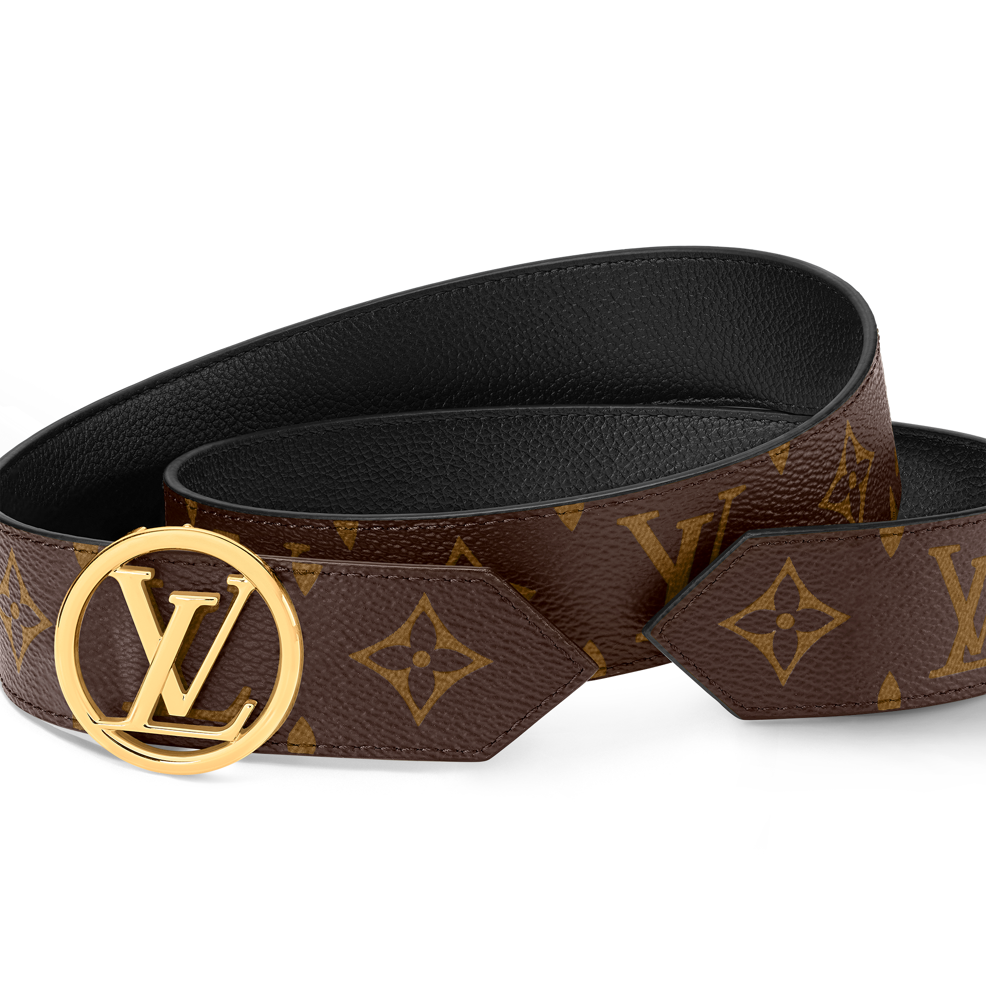LV 서클 35mm 리버서블 벨트