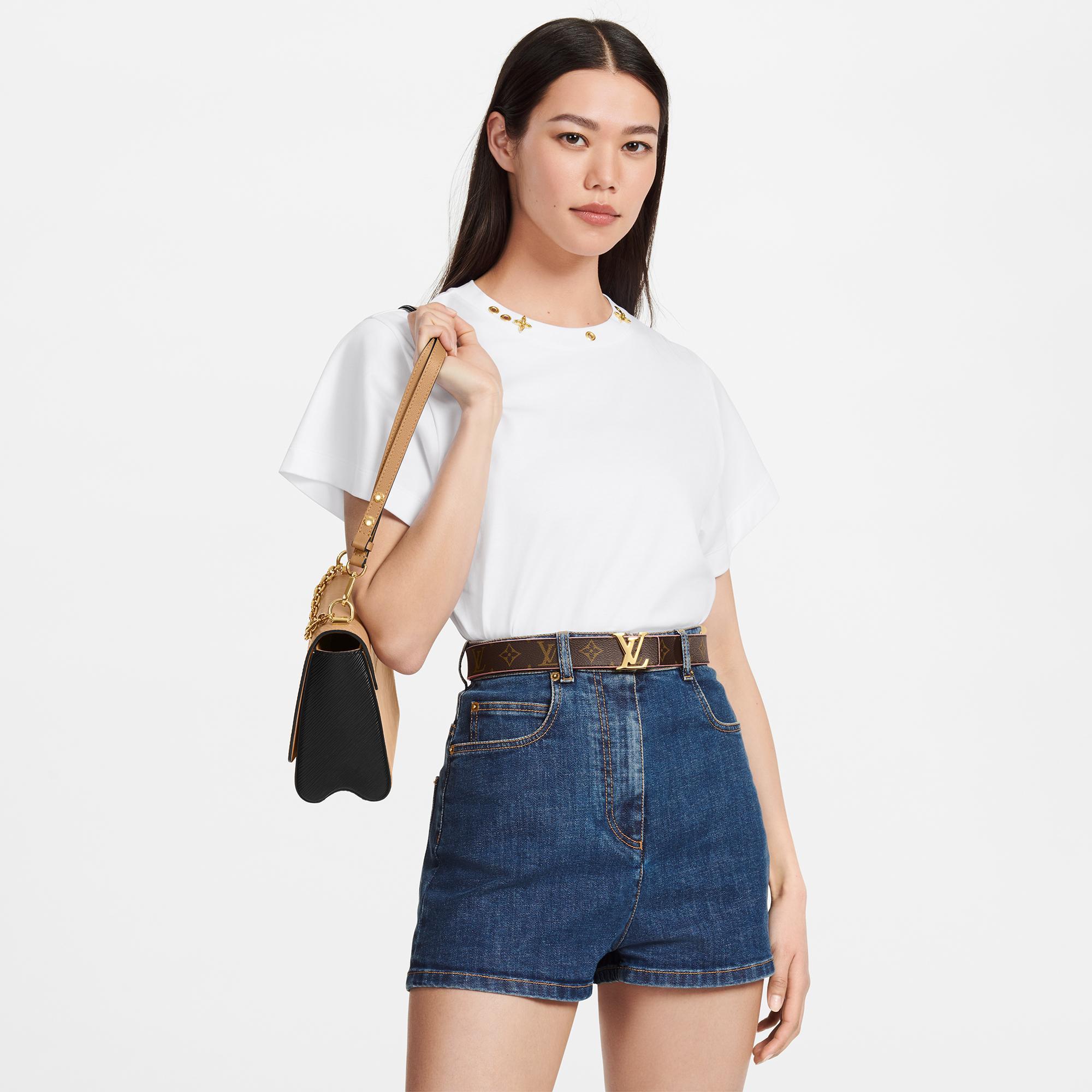 LV 이니셜 30mm 리버서블 벨트