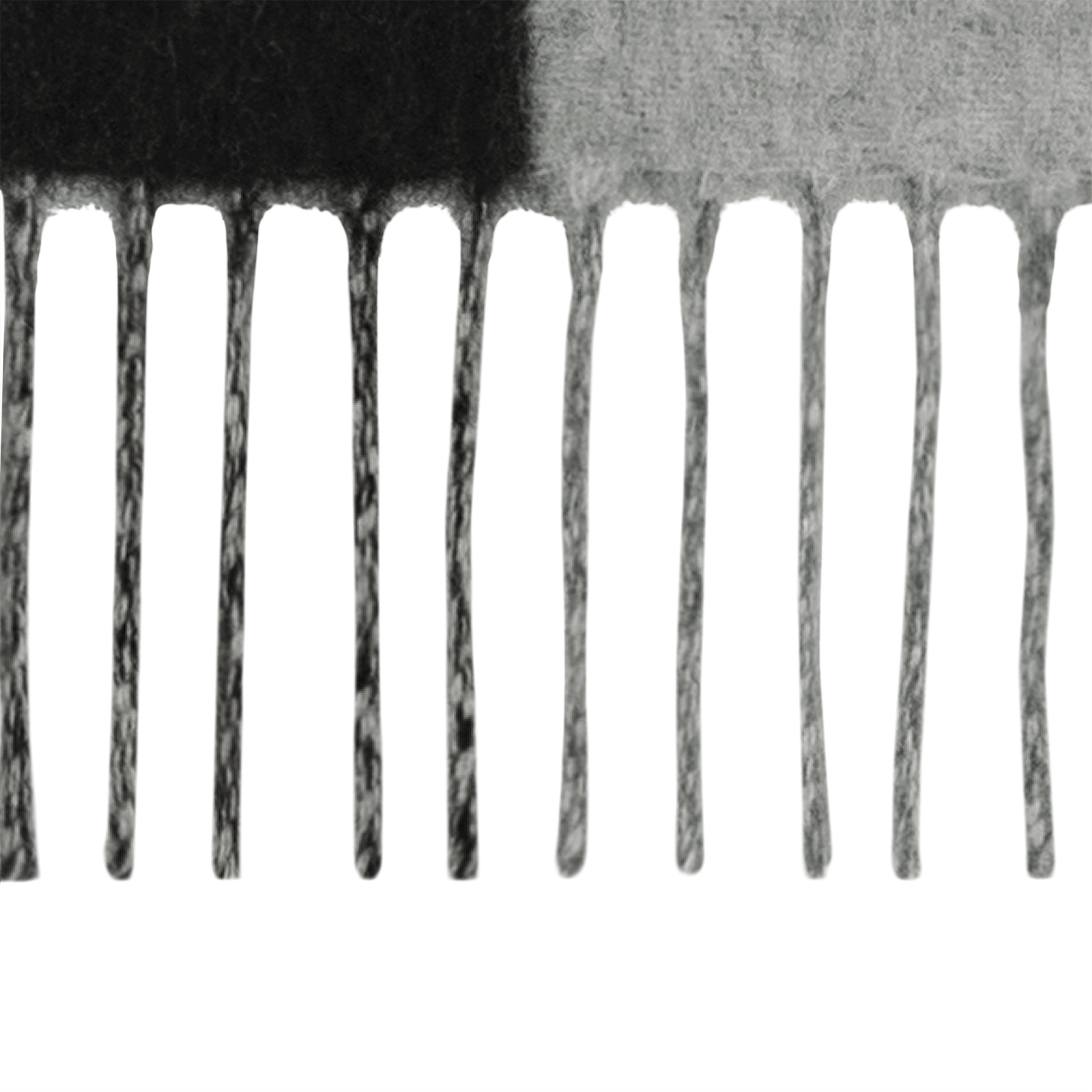 모노그램 스플릿 스카프