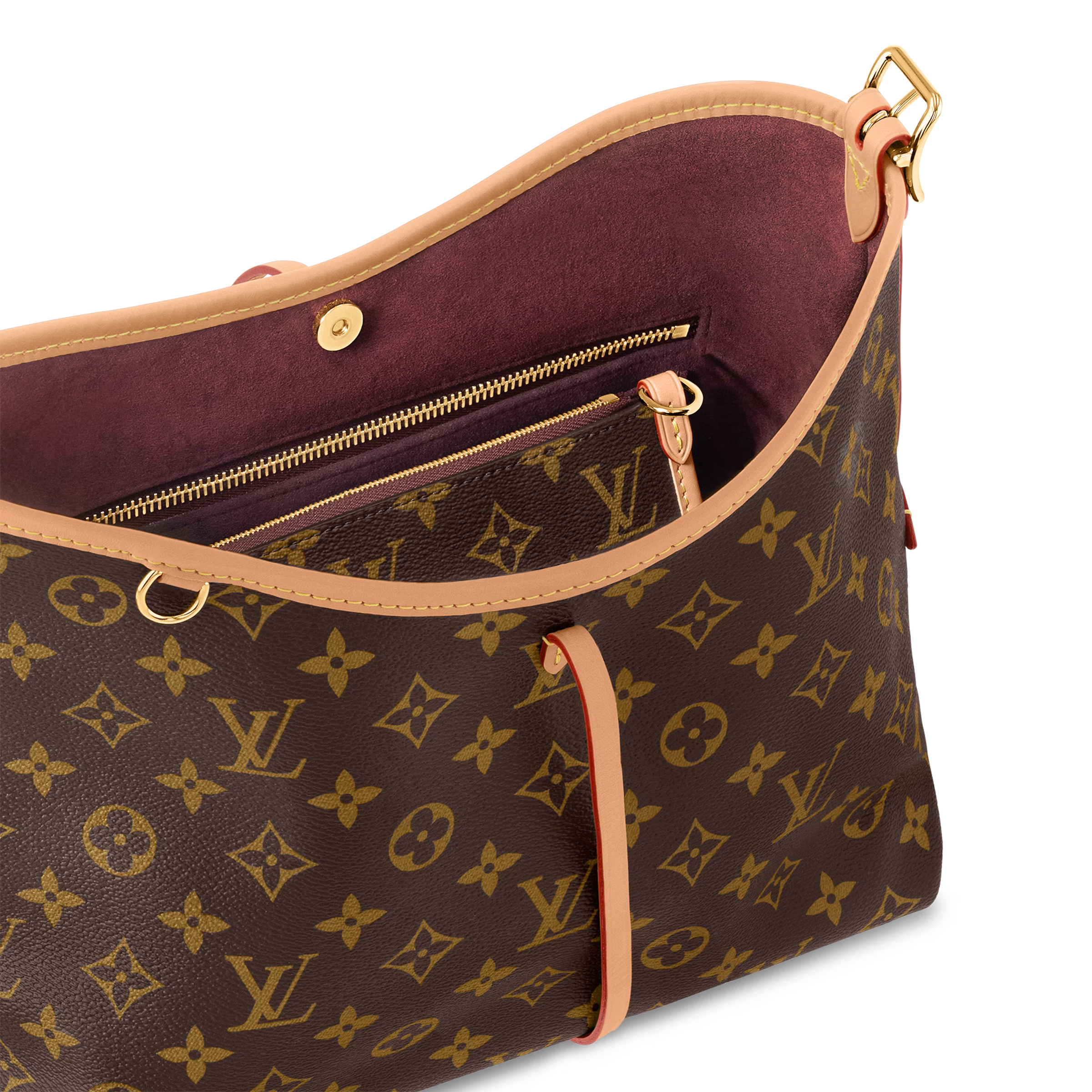 Louis Vuitton carry all small handbag monogram