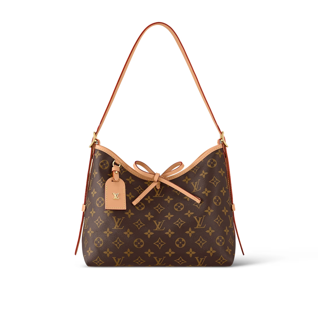 Louis Vuitton carry all small handbag monogram