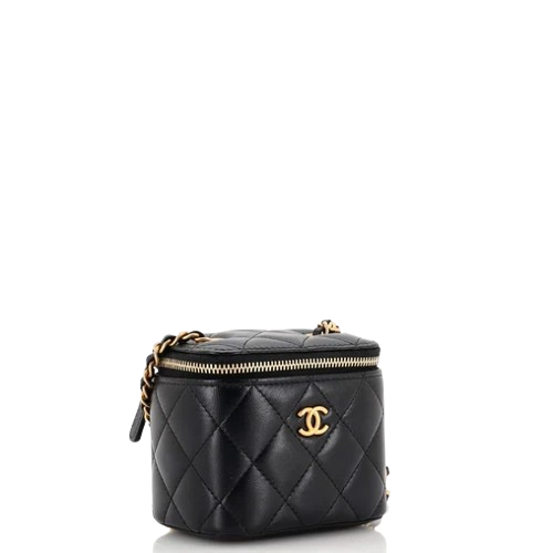 Chanel  Camera Case with Gold Chain