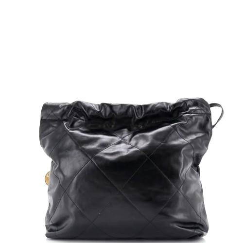 Chanel 22 Chain Hobo Quilted Calfskin Small