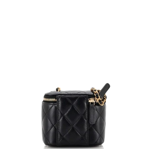 Chanel  Camera Case with Gold Chain