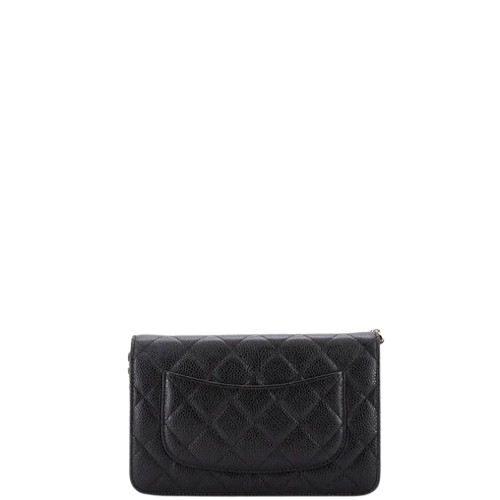 Chanel Wallet on Chain Quilted Caviar