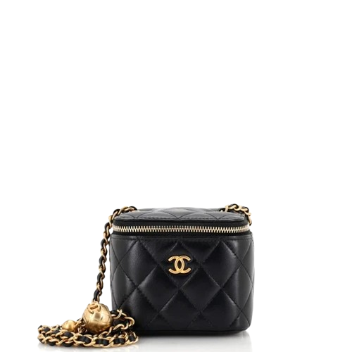 Chanel  Camera Case with Gold Chain