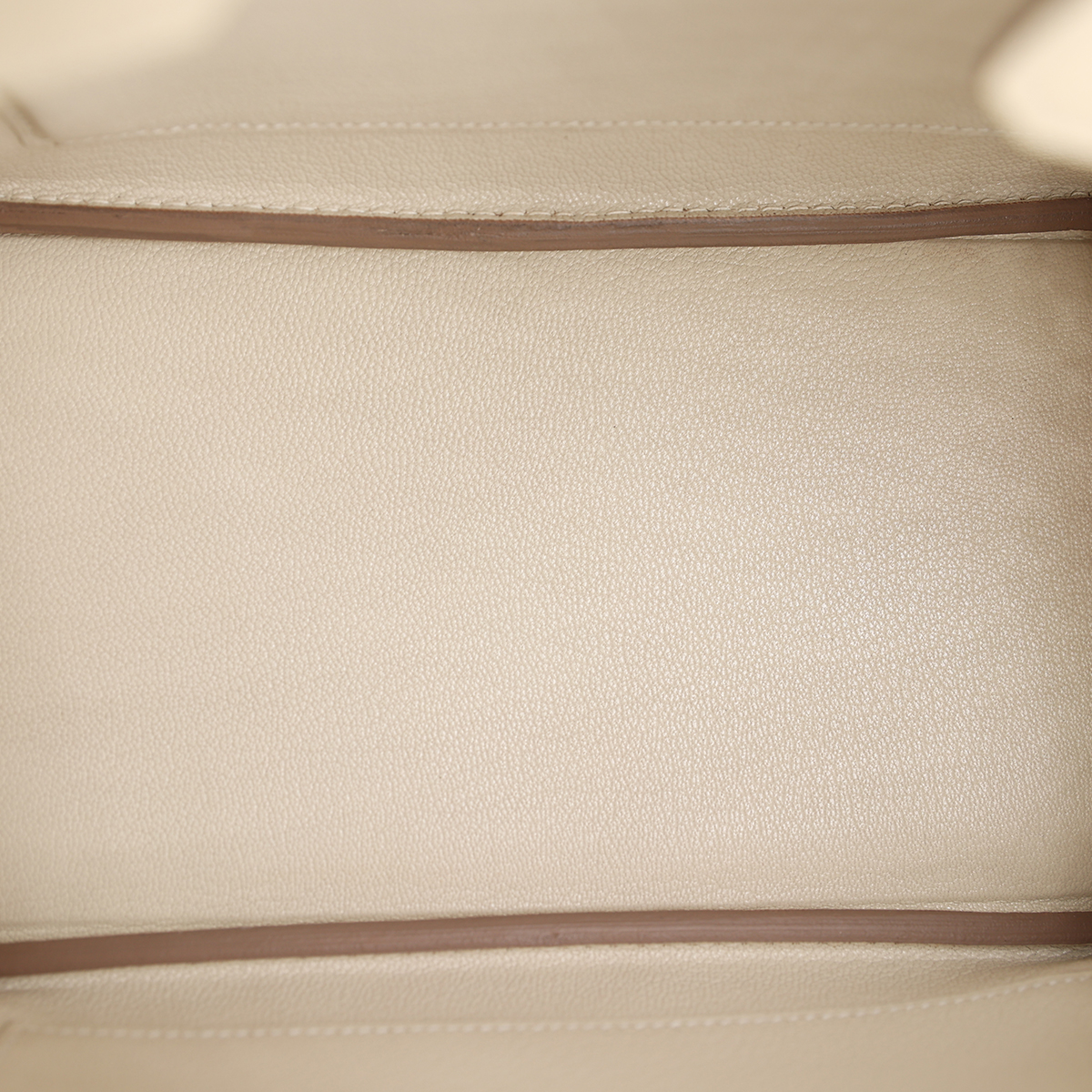 HERMÈS Birkin 25 Platinum Bag 10 Craie Milk White Jonathan Leather with Gold Hardware