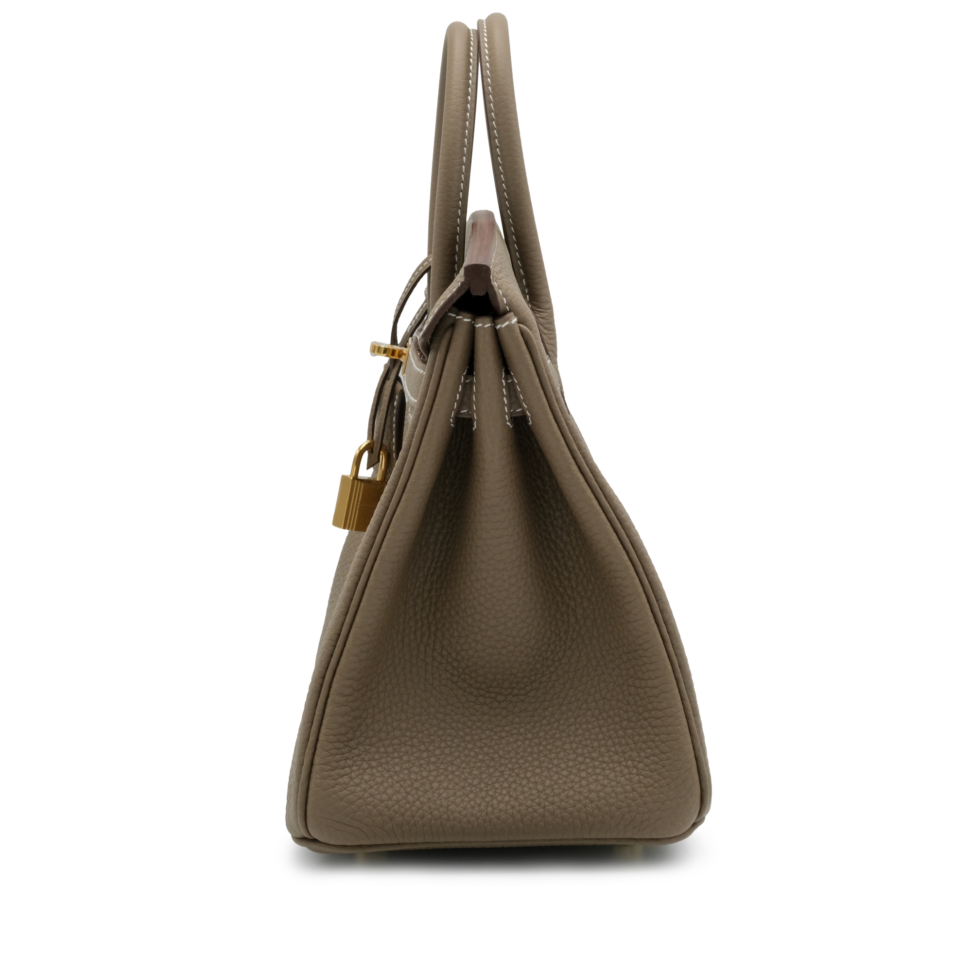 HERMES Birkin 25 Gold Hardware Togo Leather in 18 Etoupe