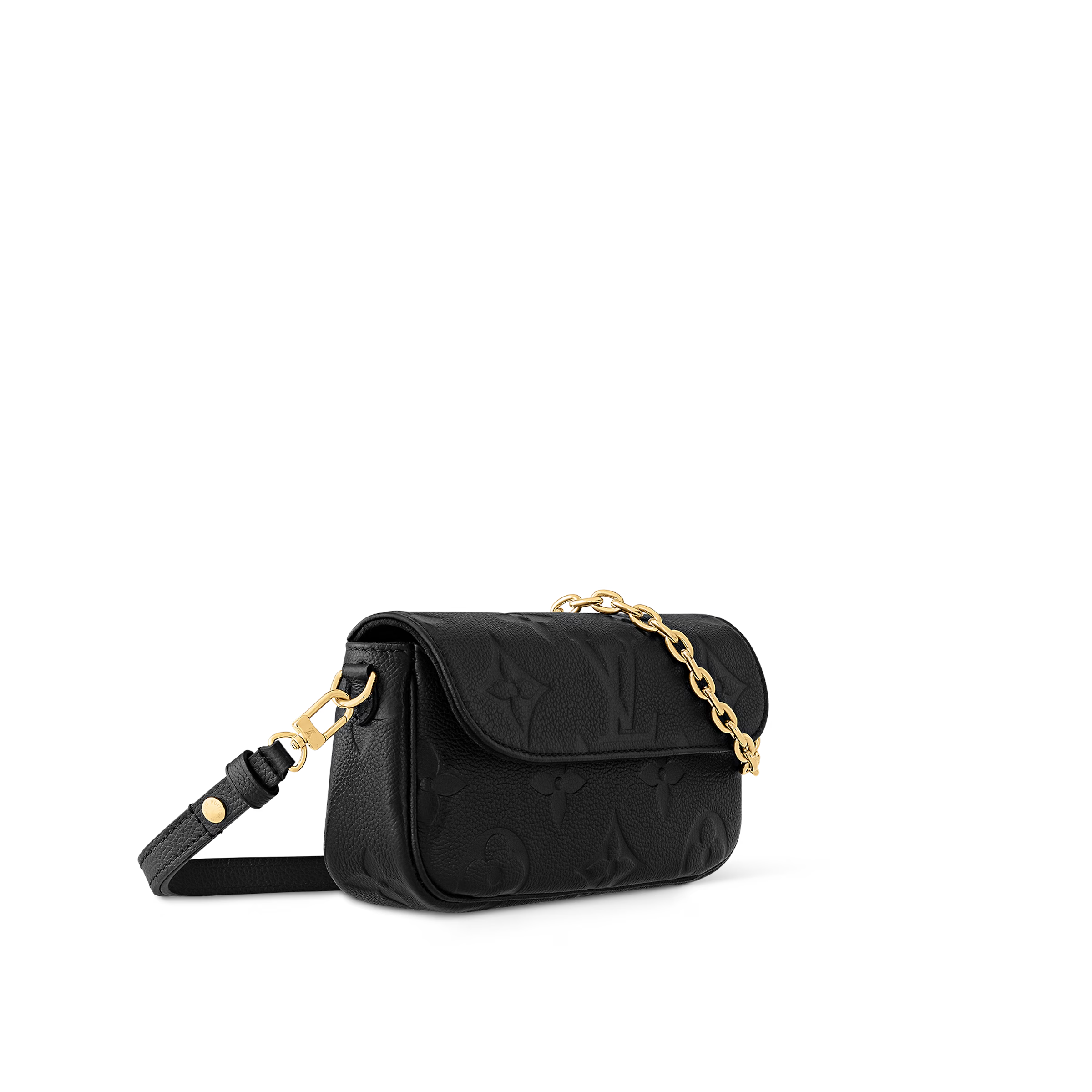 Louis Vuitton WALLET ON CHAIN IVY Black