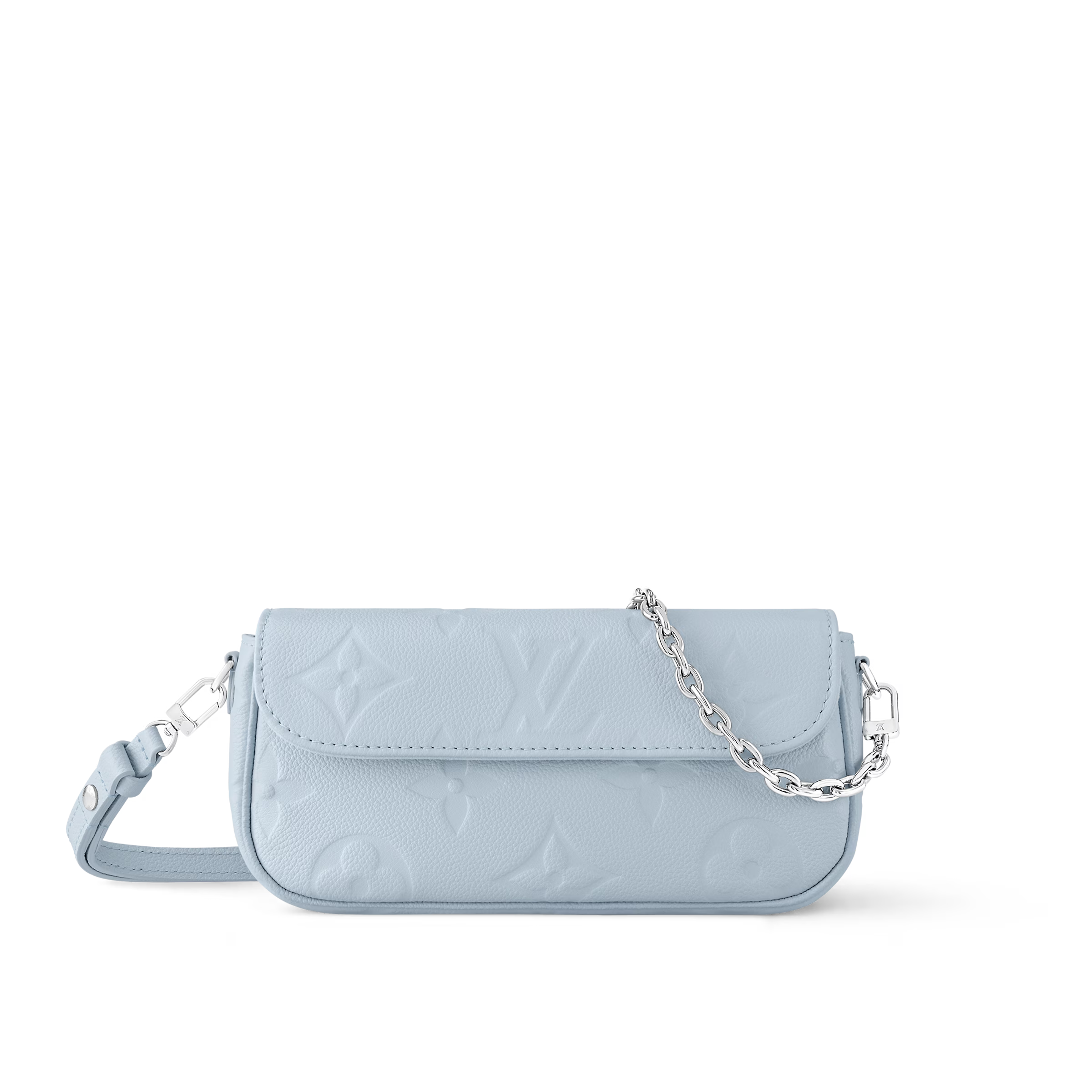 Louis Vuitton WALLET ON CHAIN IVY Blue Washed