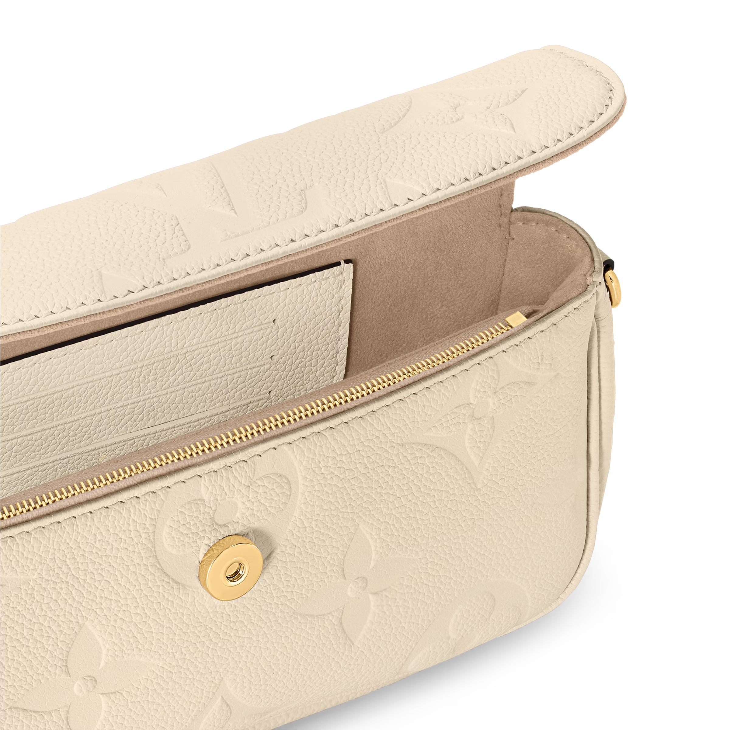 Louis Vuitton WALLET ON CHAIN IVY Cream