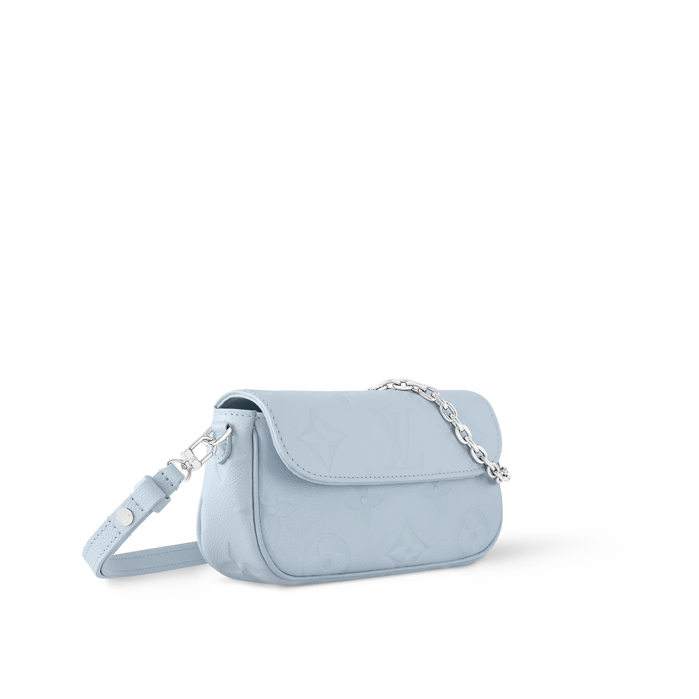 Louis Vuitton WALLET ON CHAIN IVY Blue Washed