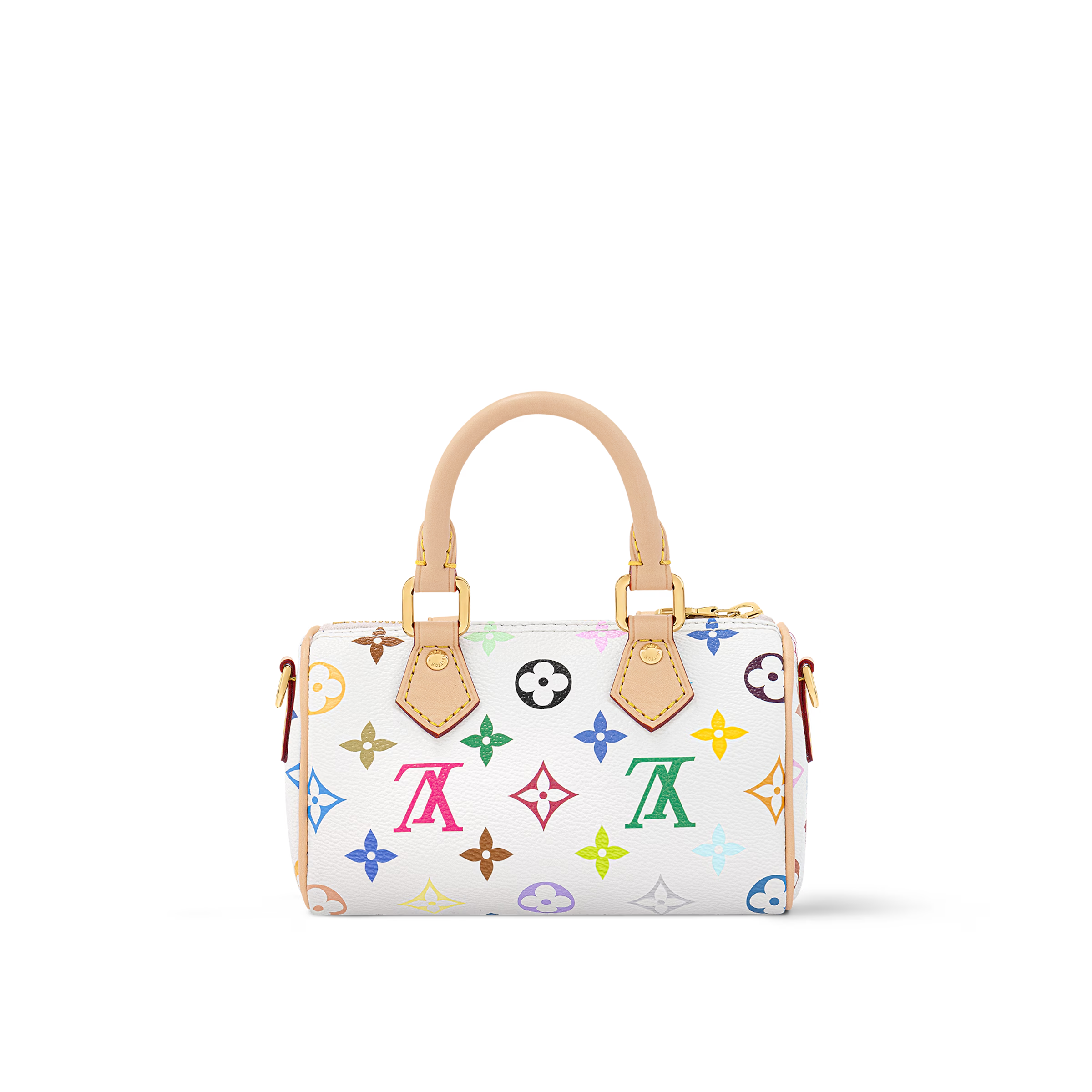 Louis Vuitton LV x TM Nano Speedy Multicolore Blanc