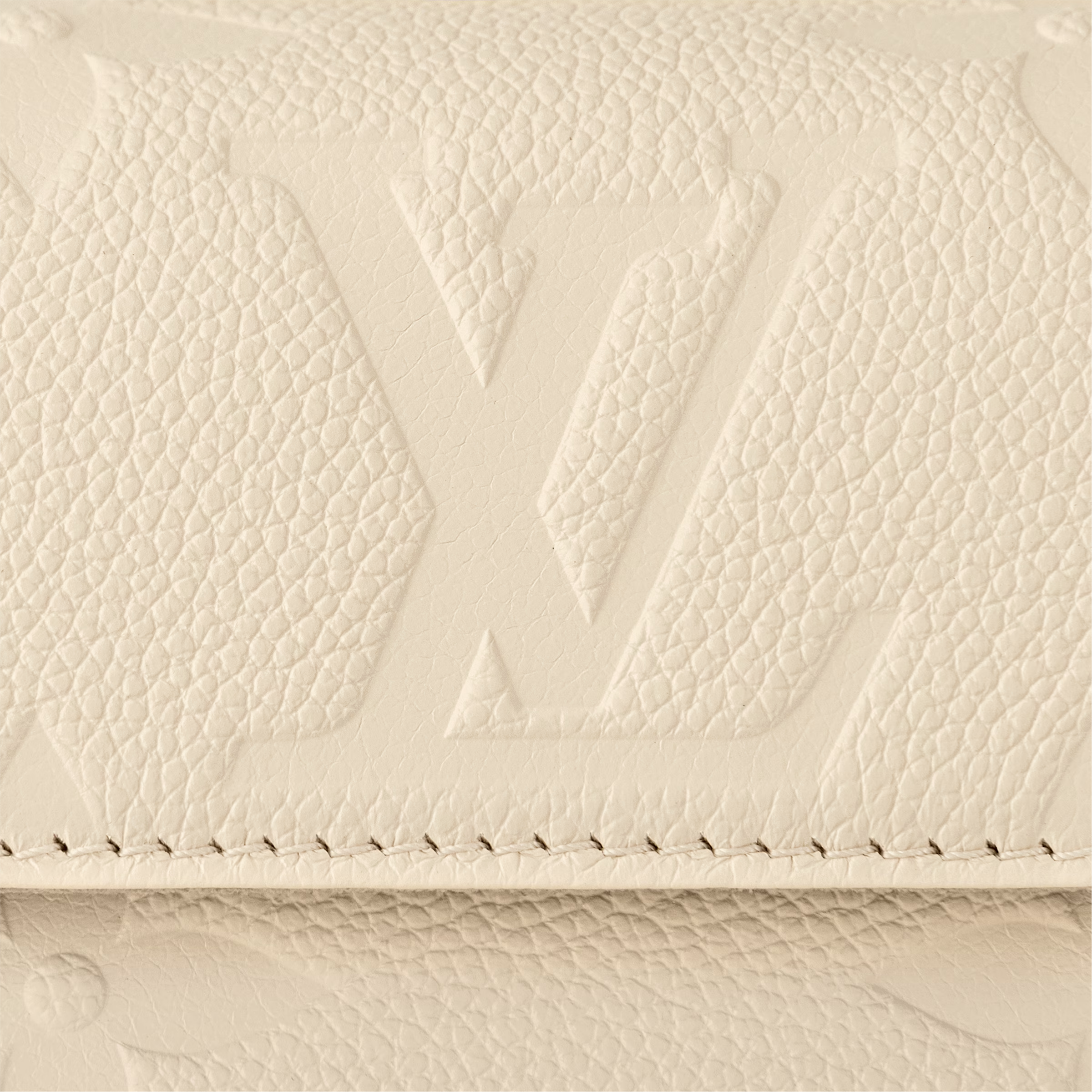 Louis Vuitton WALLET ON CHAIN IVY Cream