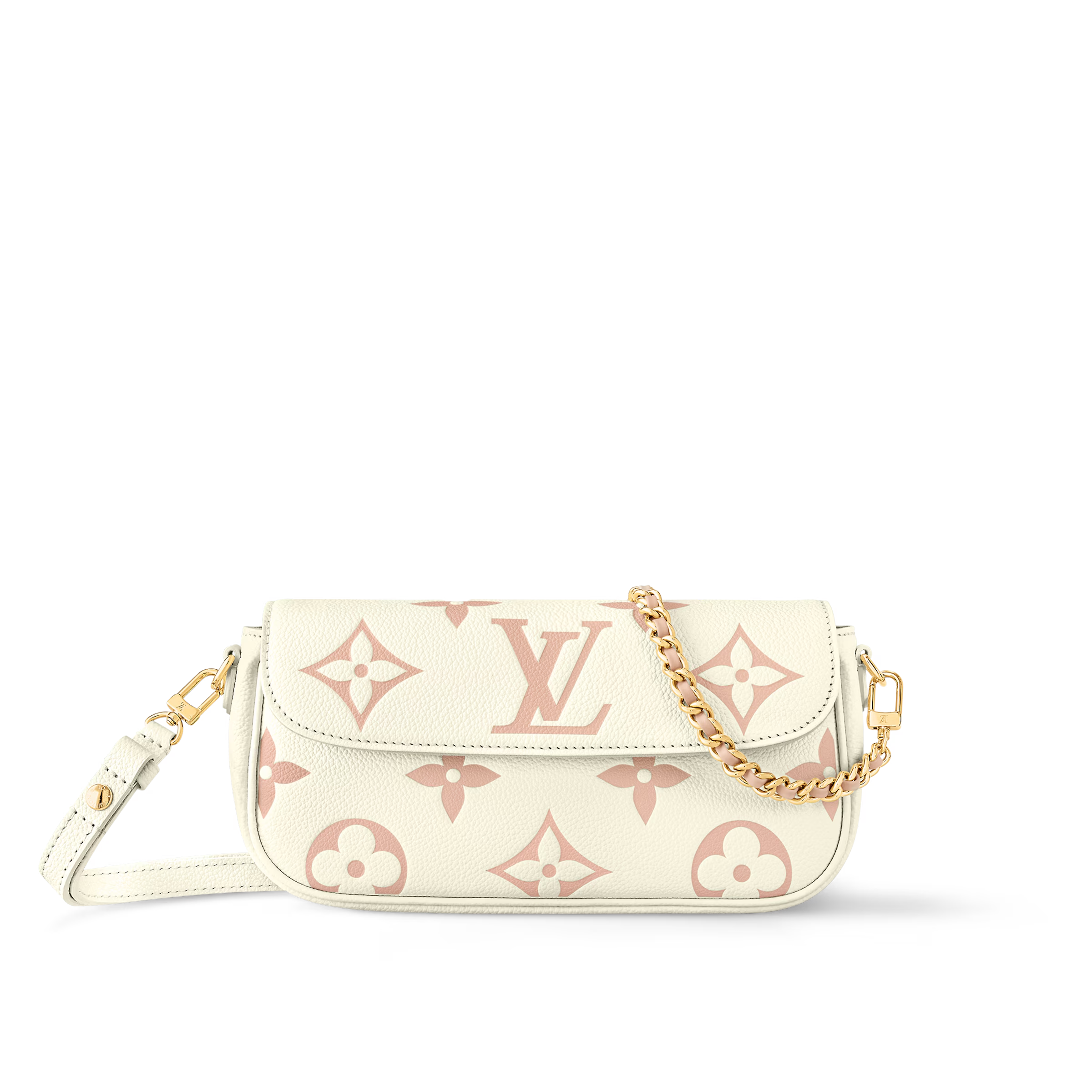 Louis Vuitton WALLET ON CHAIN IVY  Latte