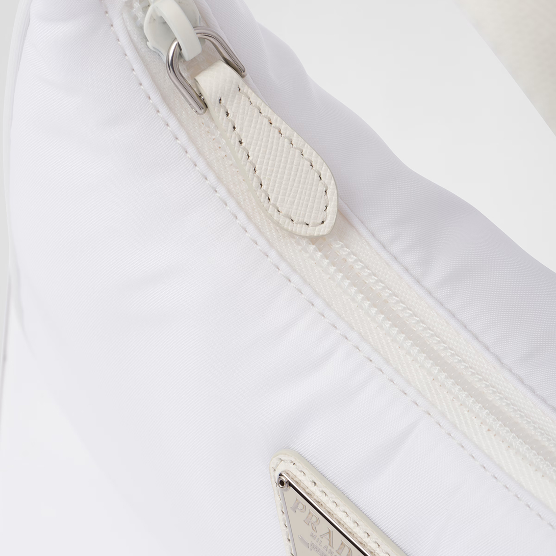 Prada Re-Edition 2000 Re-Nylon Mini Bag White