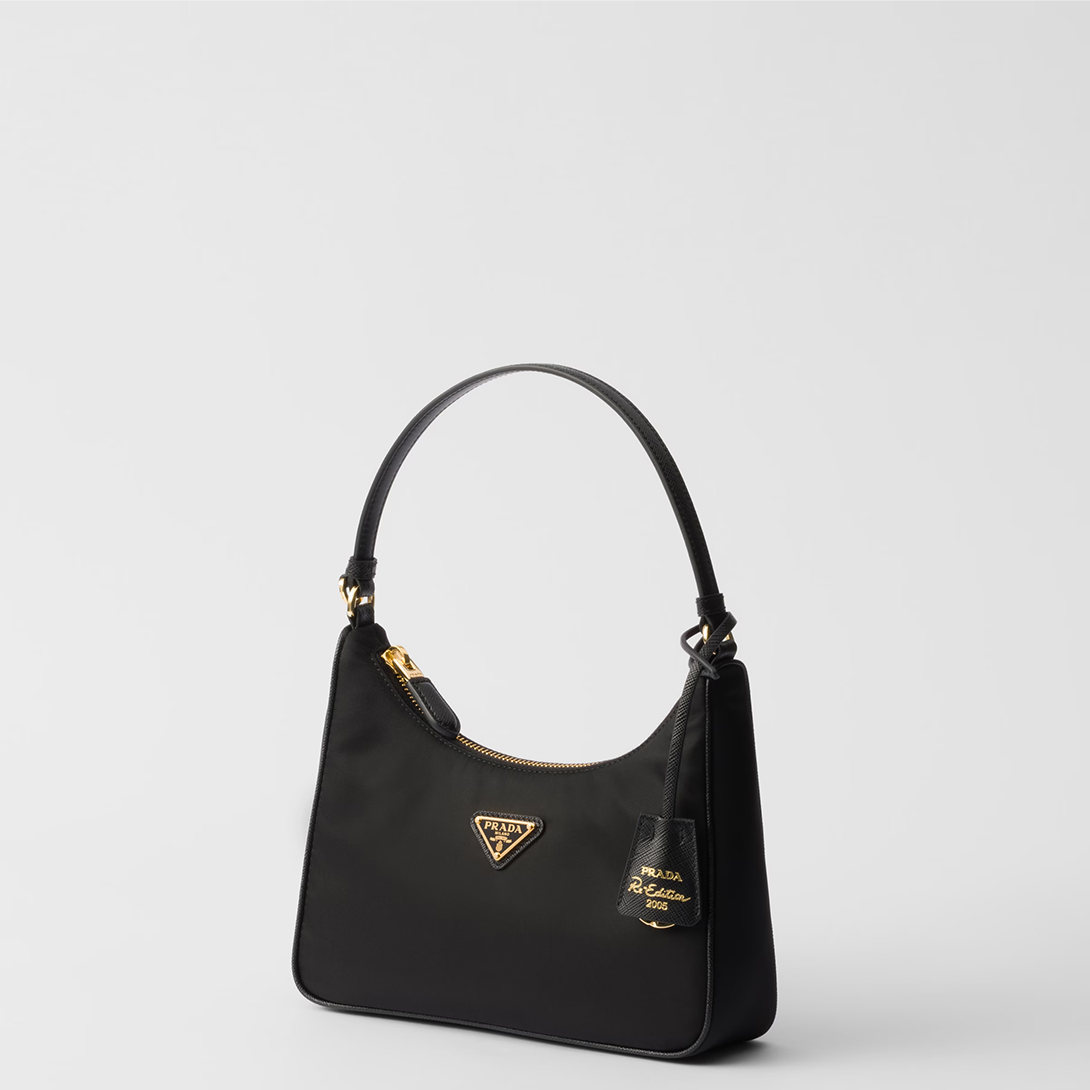 Prada Re-Edition 2005 Re-Nylon Mini Bag Black