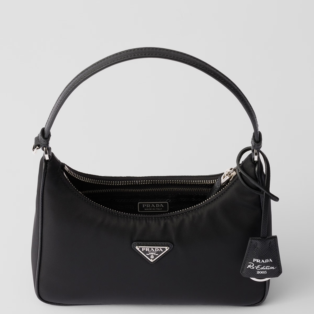 Prada Re-Edition 2005 Re-Nylon Mini Bag Black