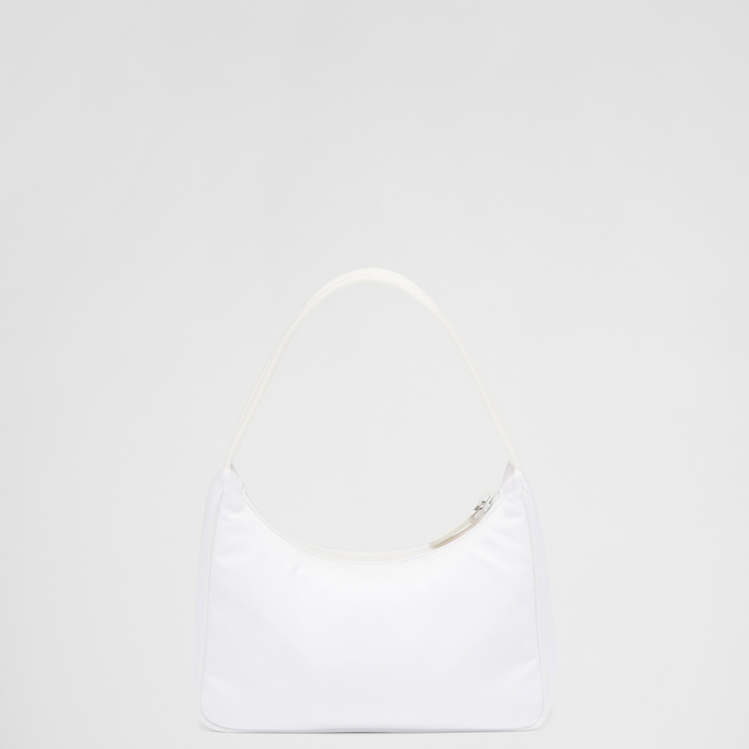 Prada Re-Edition 2000 Re-Nylon Mini Bag White