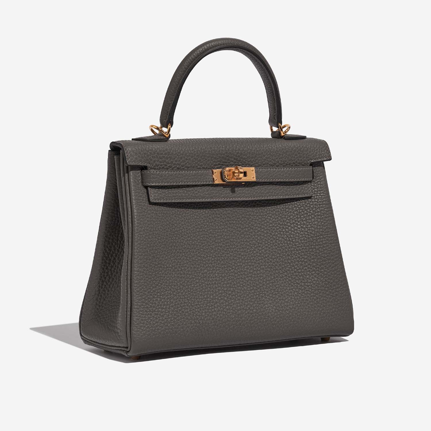 Hermès Kelly 25 Gold Hardware Togo Leather 0L Grismeyer
