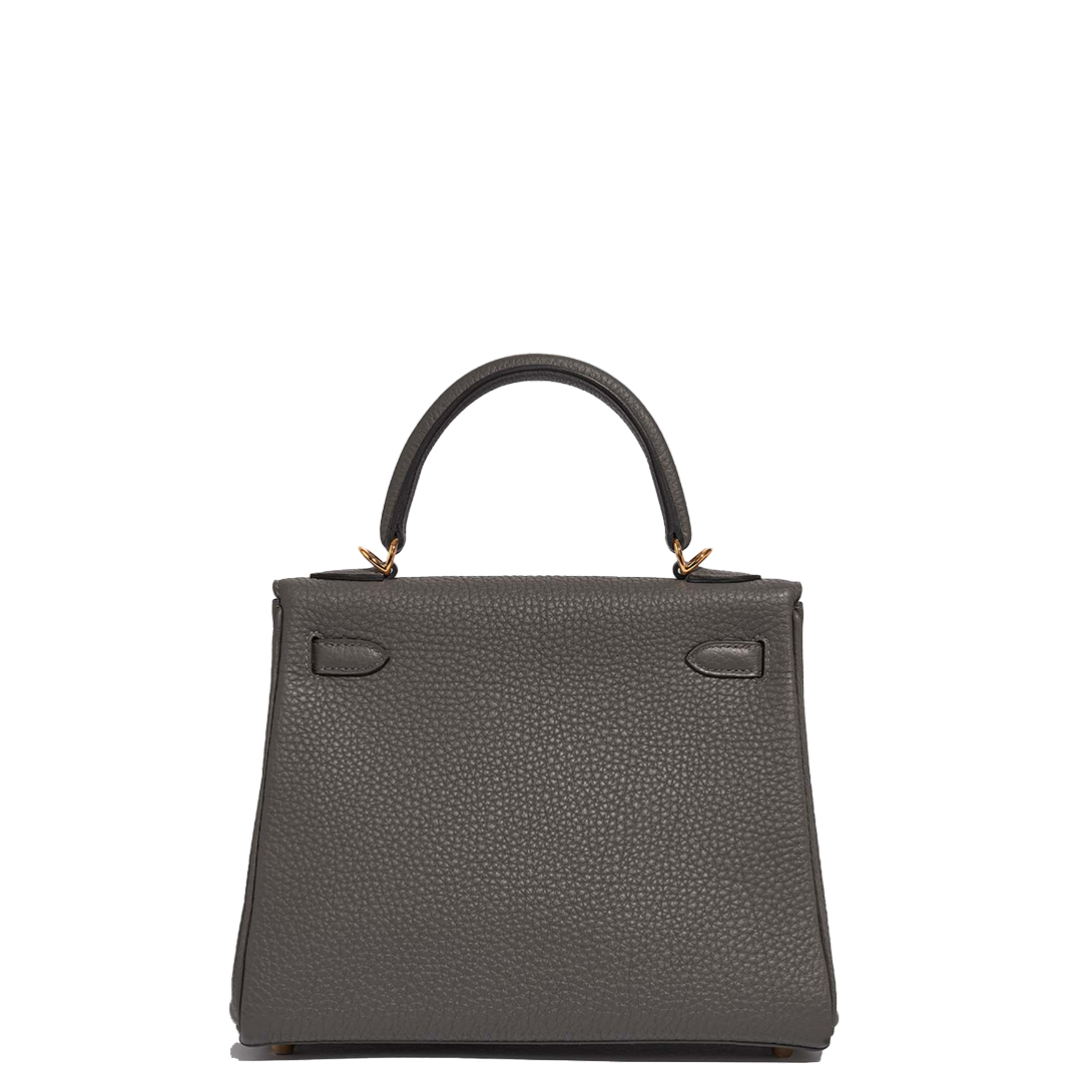 Hermès Kelly 25 Gold Hardware Togo Leather 0L Grismeyer