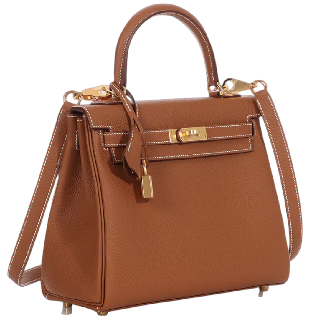 Hermès Kelly 25 Gold Hardware Togo Leather 37 Gold