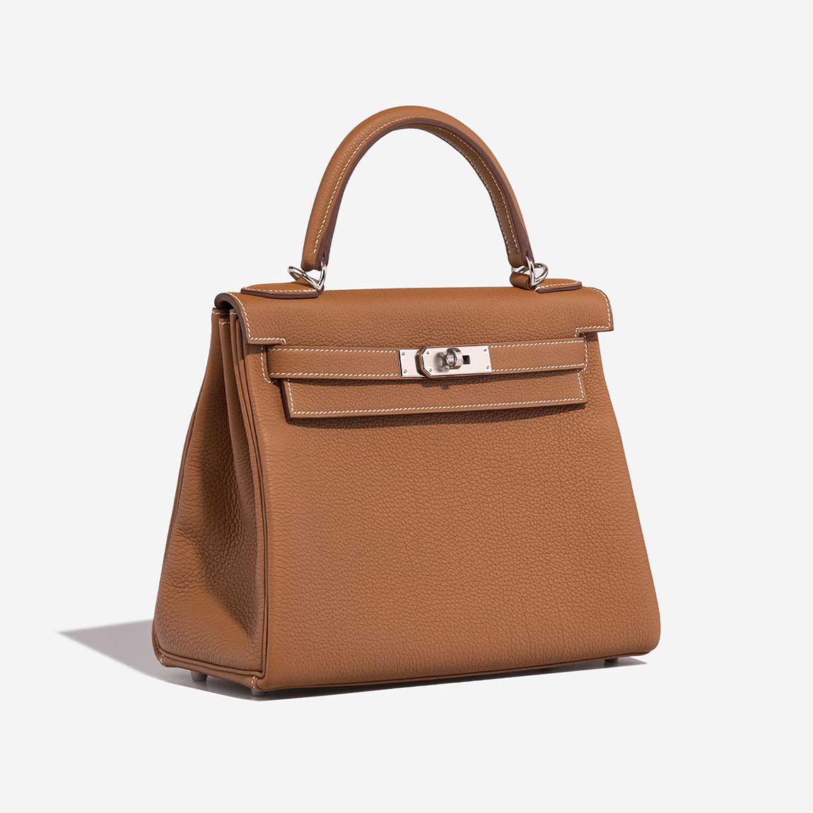 Hermès Kelly 28 Gold Hardware Epsom Leather 37 Gold Brown