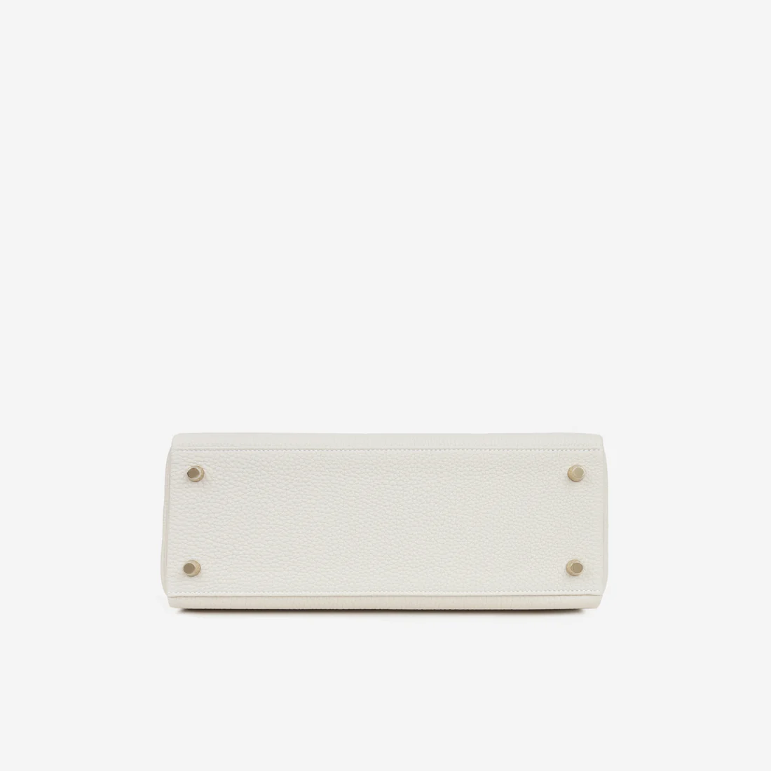 Hermès Kelly 28 Kelly Bag Togo Leather Silver Hardware 10 Craie