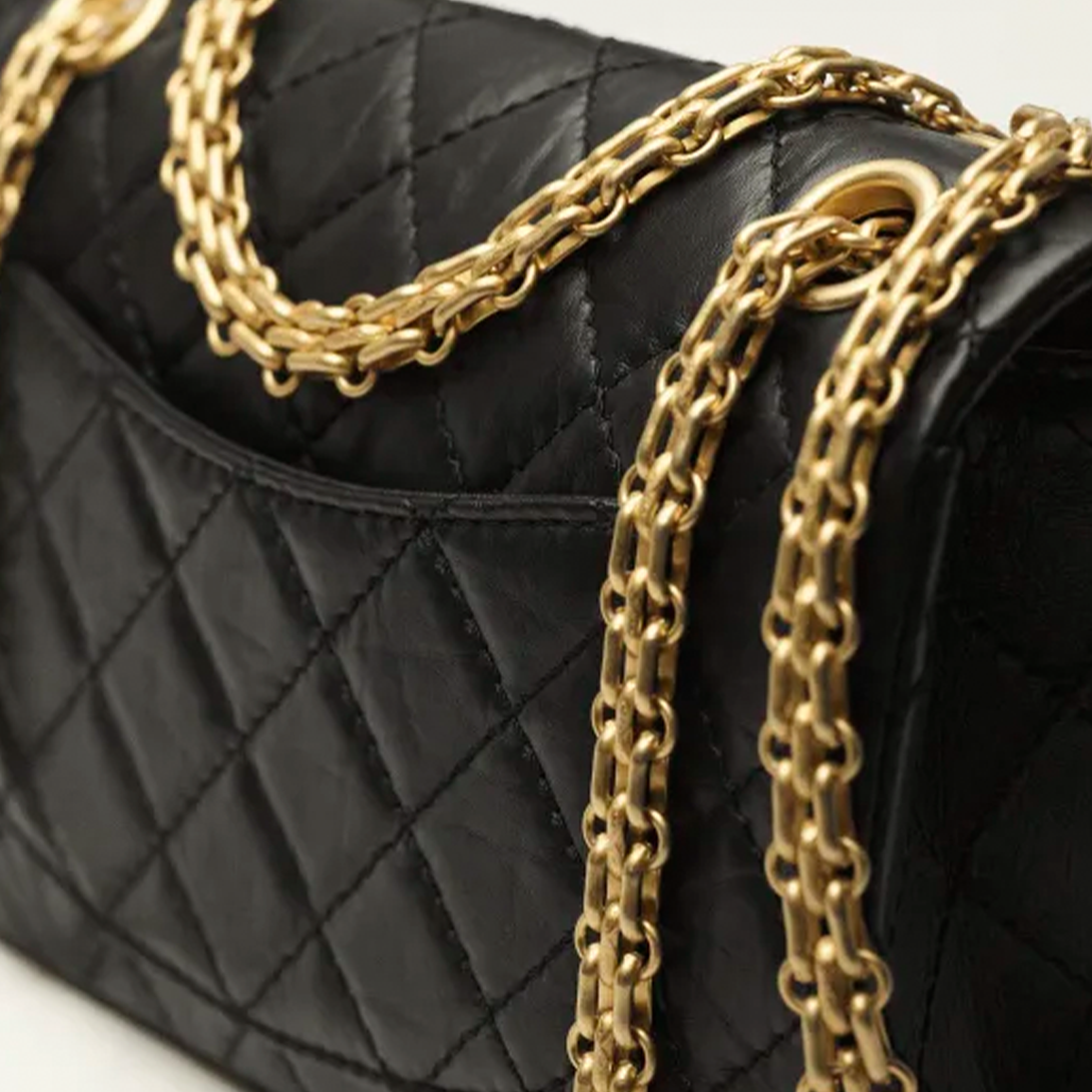 Chanel Mini 2.55 Reissue Flap Bag Black