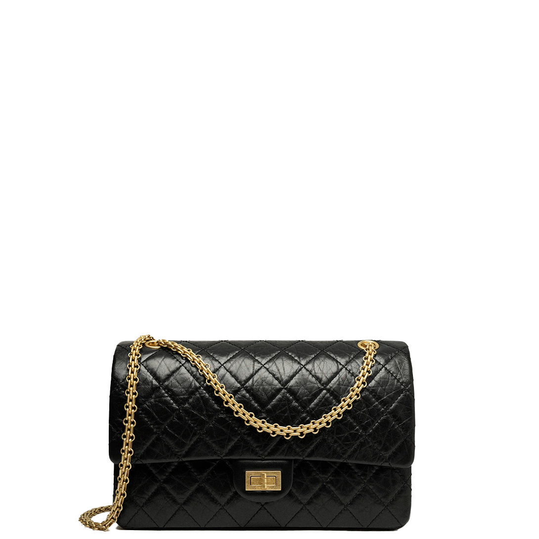 Chanel Large 2.55 Handbag Black