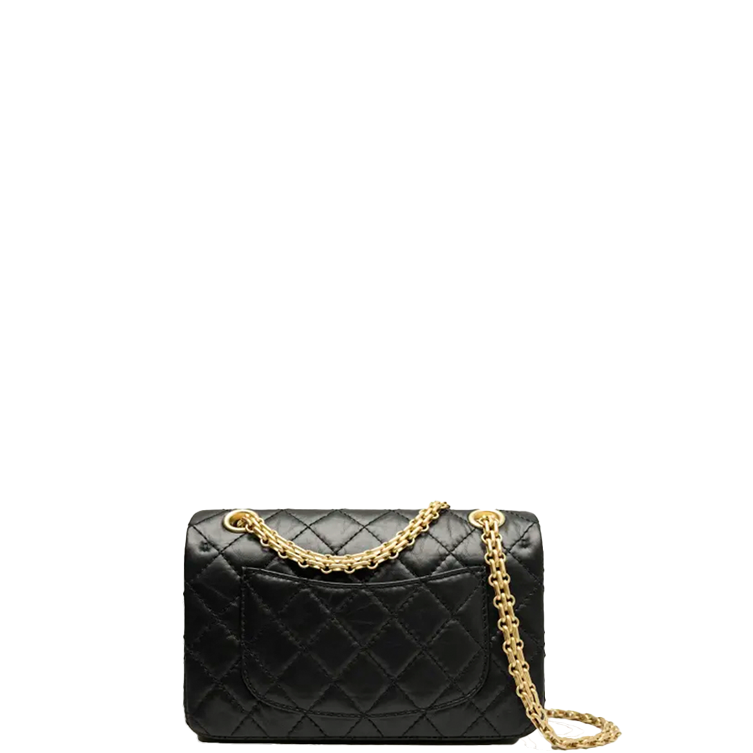 Chanel Mini 2.55 Reissue Flap Bag Black
