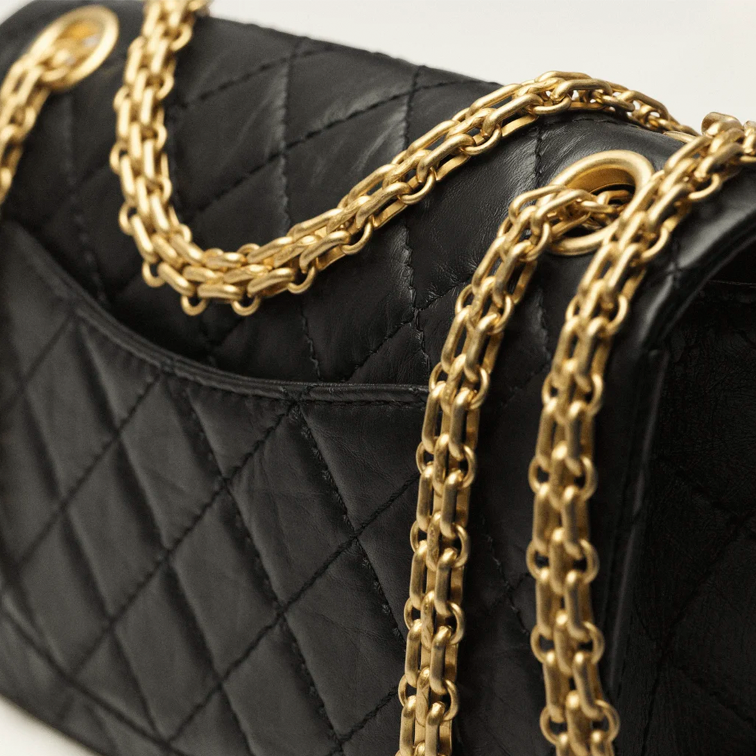 Chanel 2.55 Handbag Black