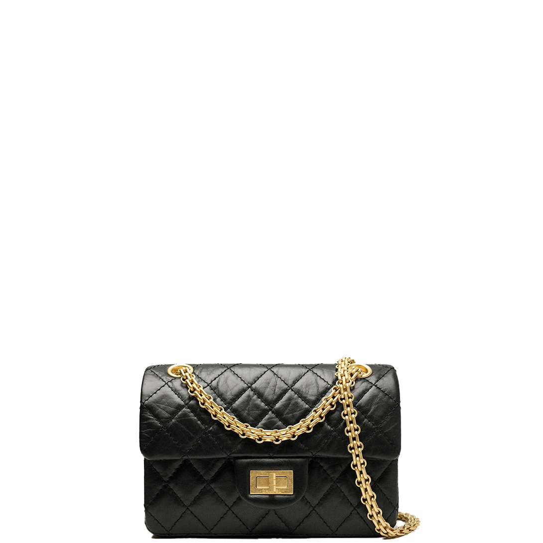 Chanel Mini 2.55 Reissue Flap Bag Black