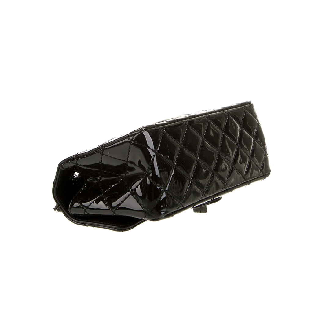 Chanel Mini 2.55 Reissue Flap Bag Black Patent Leather