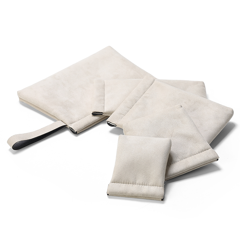 BD003 DIGU high quality Custom Logo Printed Flannelette Jewelry Pouch