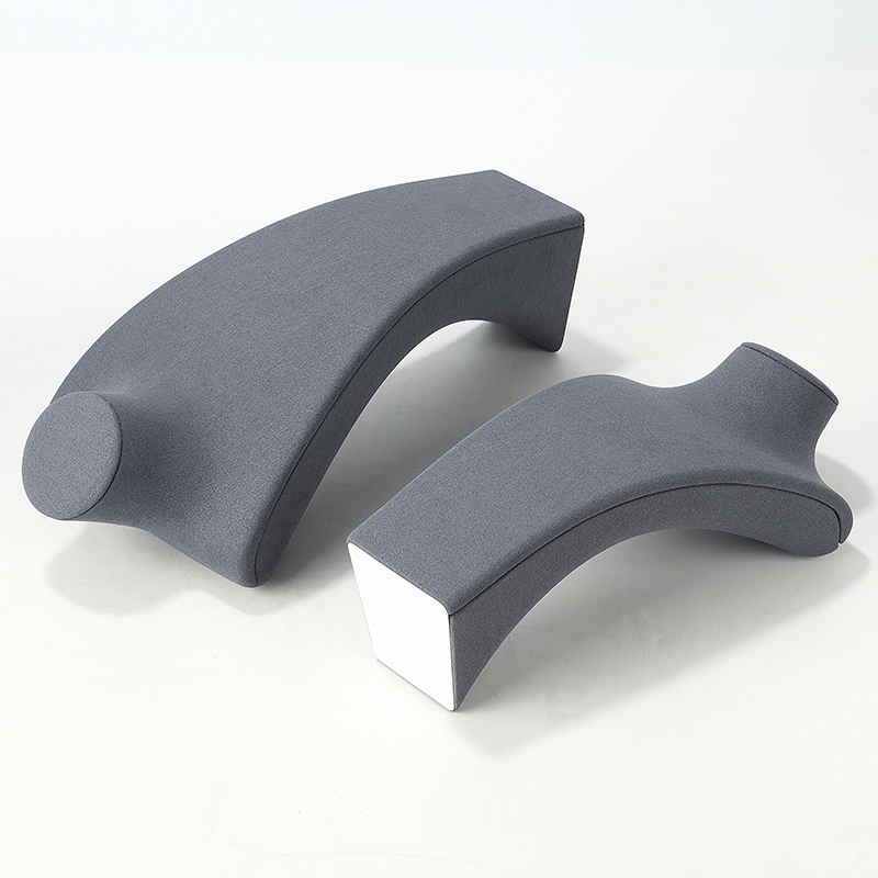 J012 DIGU Factory Custom necklace display PU Microfiber jewelry display stand