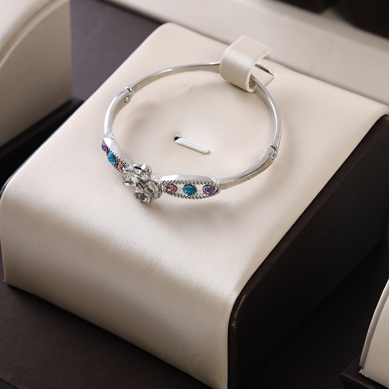 S036 beige DIGU Handmade PU Leather Jewelry Display Ring Holder Jewelry Stand For Counter