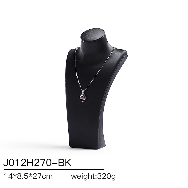 J012 DIGU Factory Custom necklace display PU Microfiber jewelry display stand