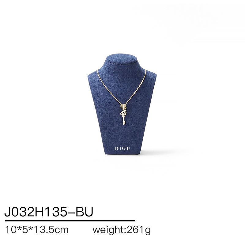 J032 DIGU hotsale Luxury JMicrofiber necklace display neck model props