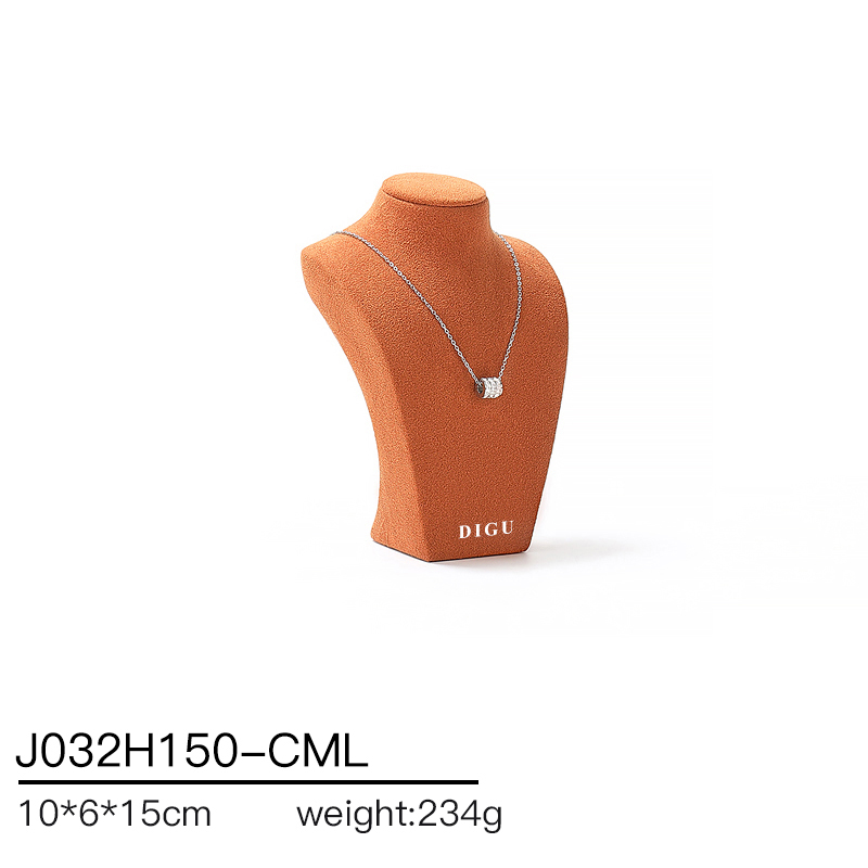 J032 DIGU hotsale Luxury JMicrofiber necklace display neck model props