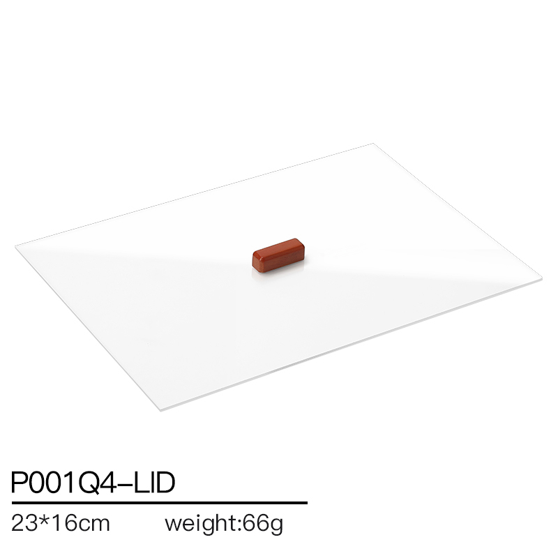 P001 Gray DIGU New Design Microfiber With Wood Jewelry Display Trays for Exhibitors