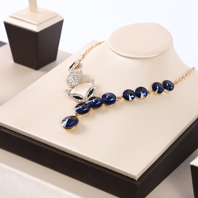 S036 beige DIGU Handmade PU Leather Jewelry Display Ring Holder Jewelry Stand For Counter