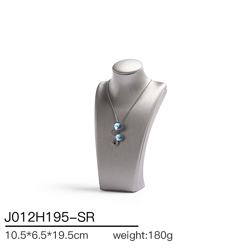 J012 DIGU Factory Custom necklace display PU Microfiber jewelry display stand