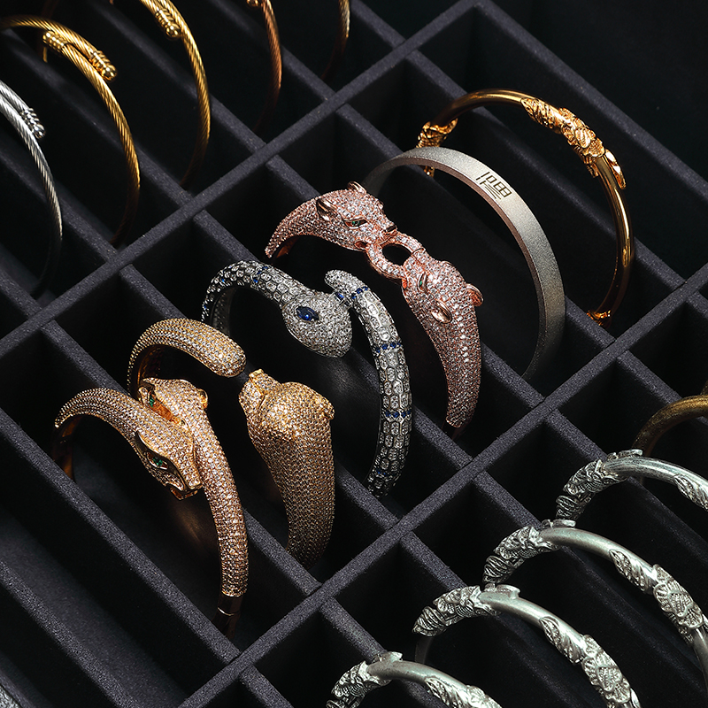 P002 Black DIGU high quality PU Leather Necklace Bracelet Pendant Jewelry Display Tray