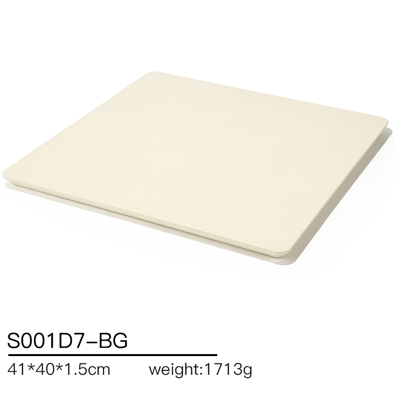 S001 Beige DIGU Handmade high quality Microfiber Necklace Ring Earring Jewelry Display Set