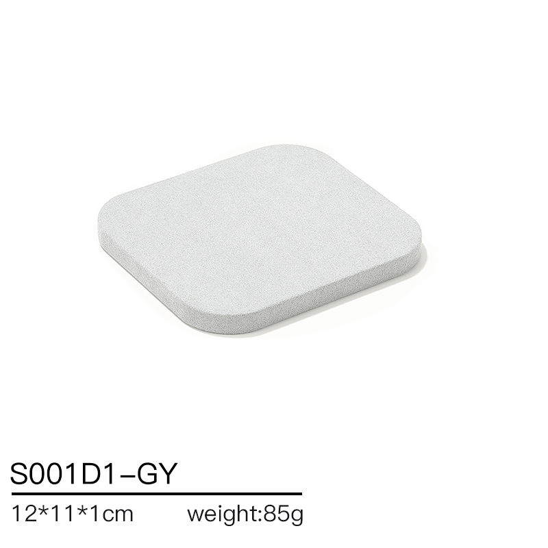 S001 Gray DIGU Handmade Microfiber Jewelry Display Stand Exhibitor Organizer Holder Jewelry Display Set